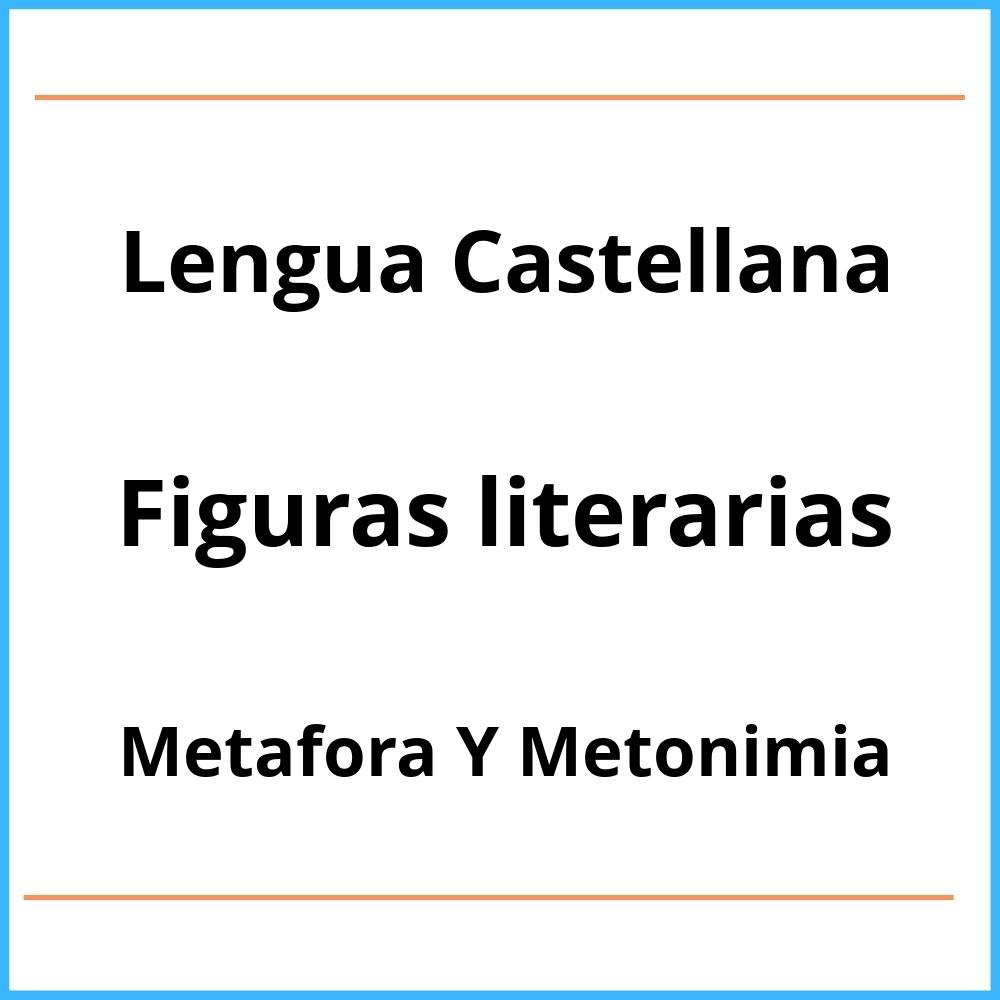 Ejercicios Metafora Y Metonimia Pdf